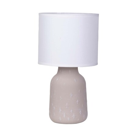 LÁMPARA DE MESA CERAMICA GRIS AT21000
