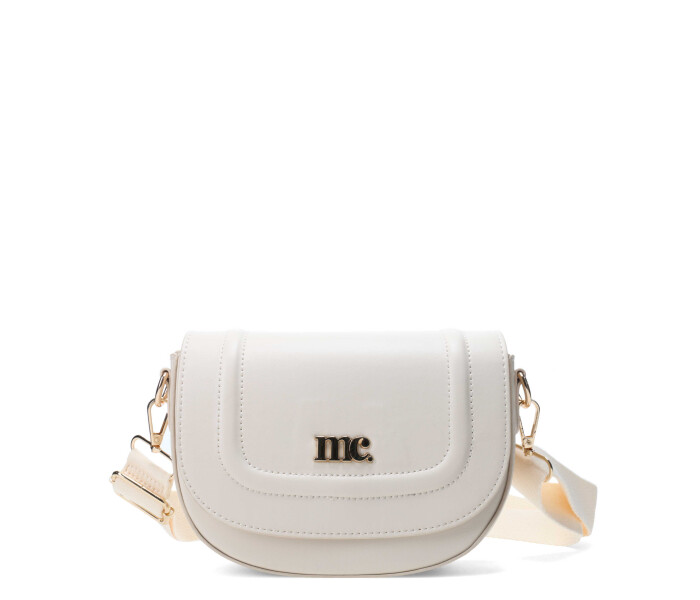 Cartera Miss Carol Jono Clasica Blanco Hueso