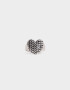 Anillos Medianos y Grandes Antique Silver Anillo Antique Corazón - Plateado Antique Silver