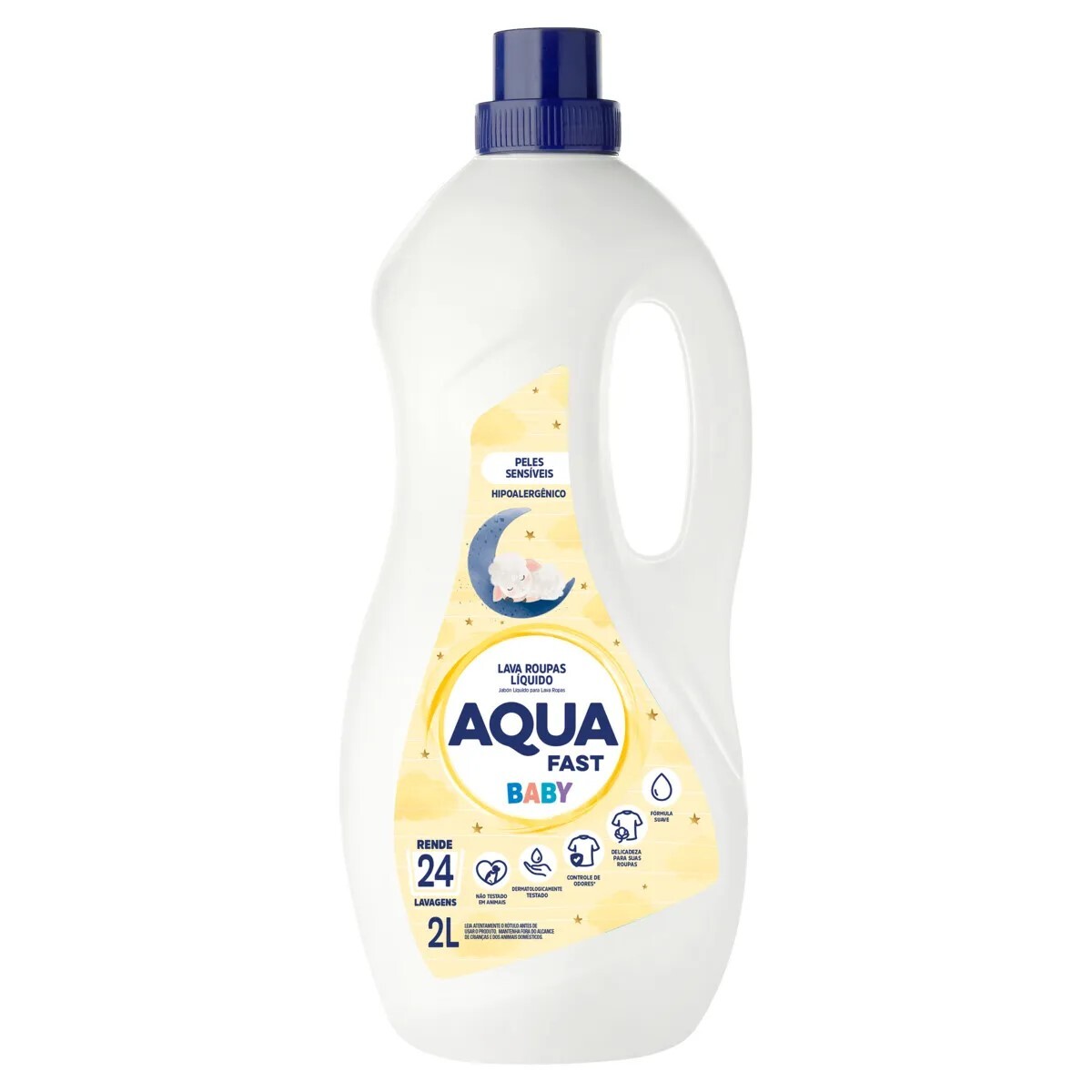 Jabon Líquido para Ropa Aquafast Baby 2L 