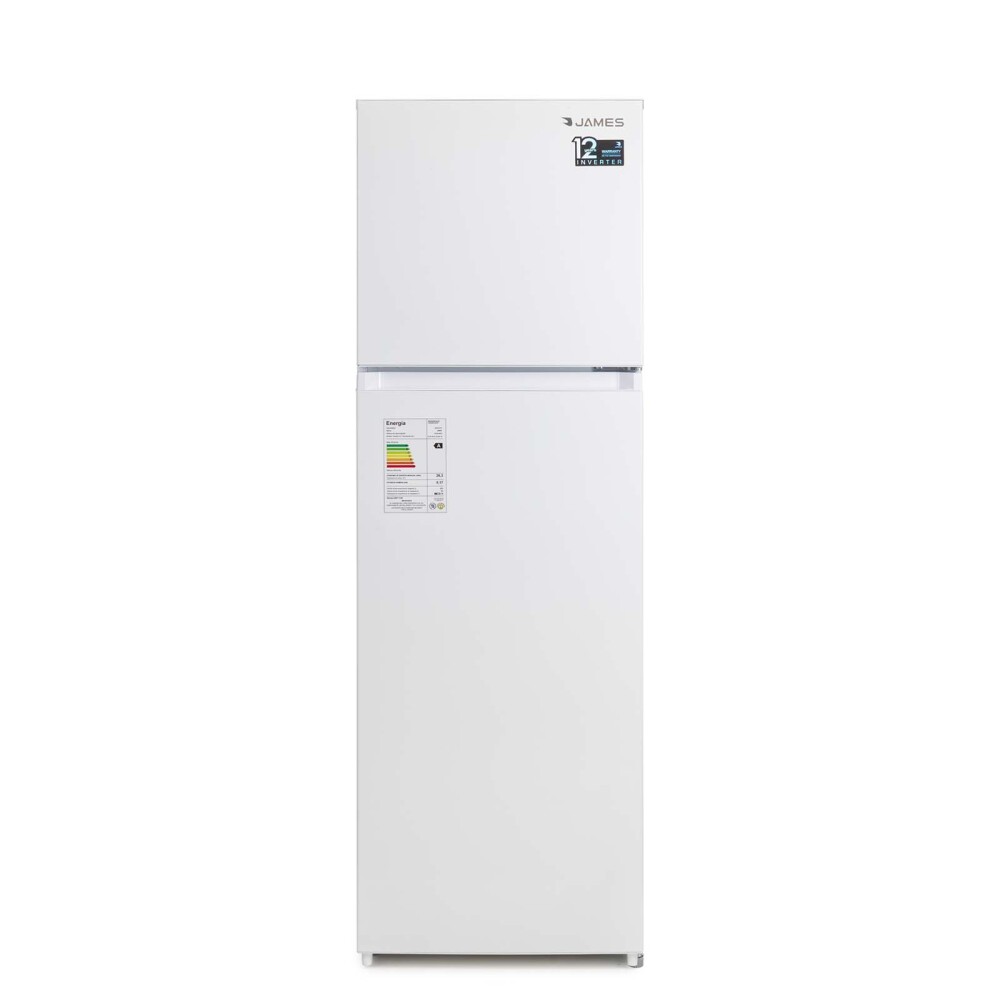 HELADERA JAMES FRÍO SECO INVERTER BLANCO RJ 301 INV B