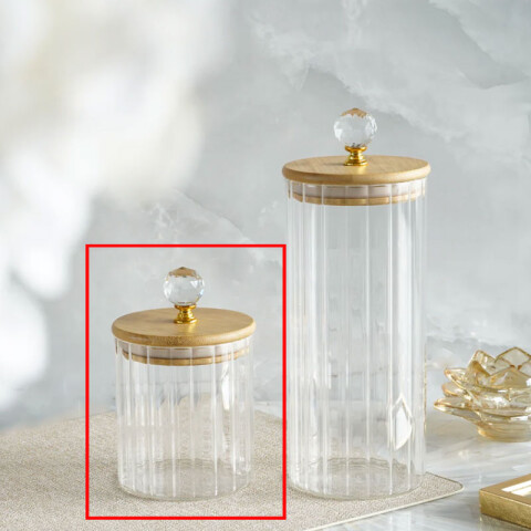 Frasco contenedor hermético de vidrio 500ml Frasco Contenedor Hermético De Vidrio 500ml