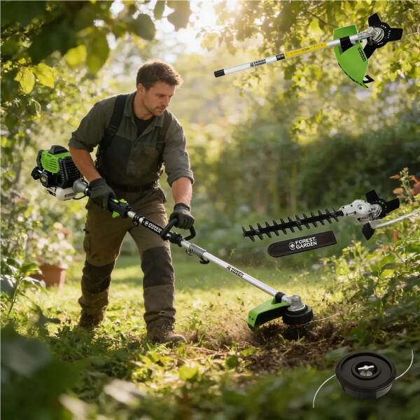 Desmalezadora 52cc 4 En 1 Forest & Garden Desg852/14-1 DESMALEZADORA FOREST&GARDEN DESG852/14-1