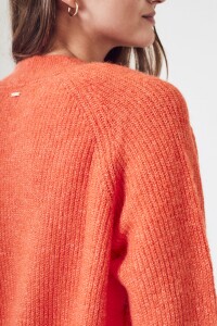 Cardigan Rojo