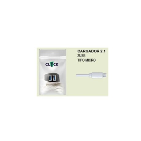 CARGADOR PARED MICRO 2 USB 2.1AMP 001