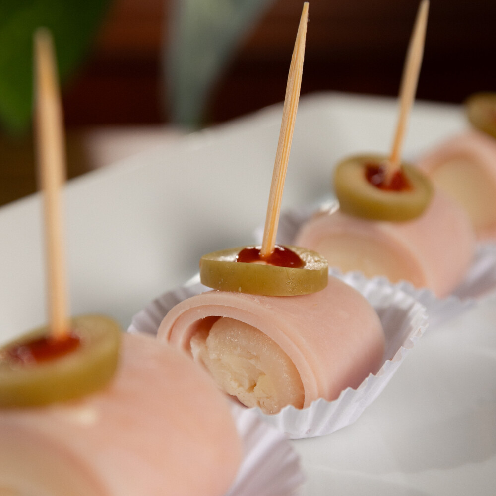 Arrollado de Jamón con Palmitos x6 Arrollado de Jamón con Palmitos x6
