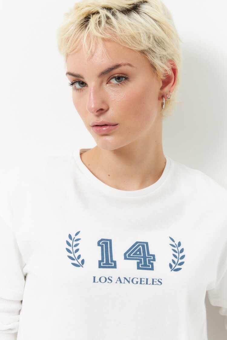 REMERA FOURTEEN Blanco