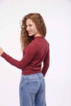 POLERA ITALIA BORDÓ