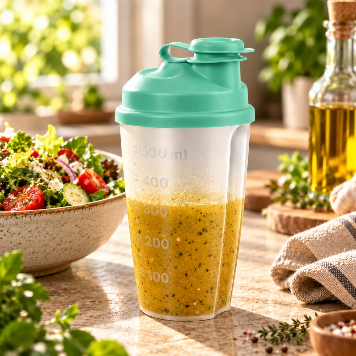 Shaker Vaso Mezclador Verde Menta 500 ml Westmark 