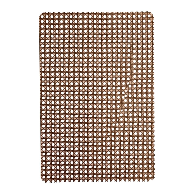 INDIVIDUAL RECT MARRON 35X40CM Unica