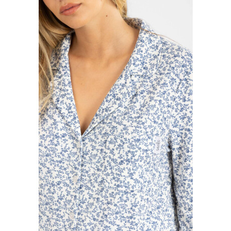 Pijama americano london ml Azul