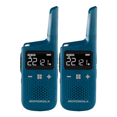 Handy Motorola T380 Two Way 25MI 22CH Unica