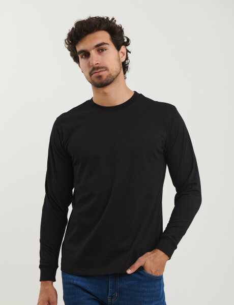 520682 T-SHIRT HARRINGTON LABEL Negro