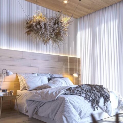 Porcelanato Albero Miel 18x113 cm Mate y Rectificado Porcelanato Albero Miel 18x113 Cm Mate Y Rectificado