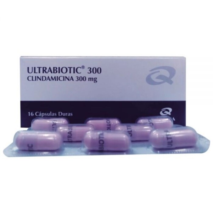 ULTRABIOTIC 300 CJ X 16 COMP. única