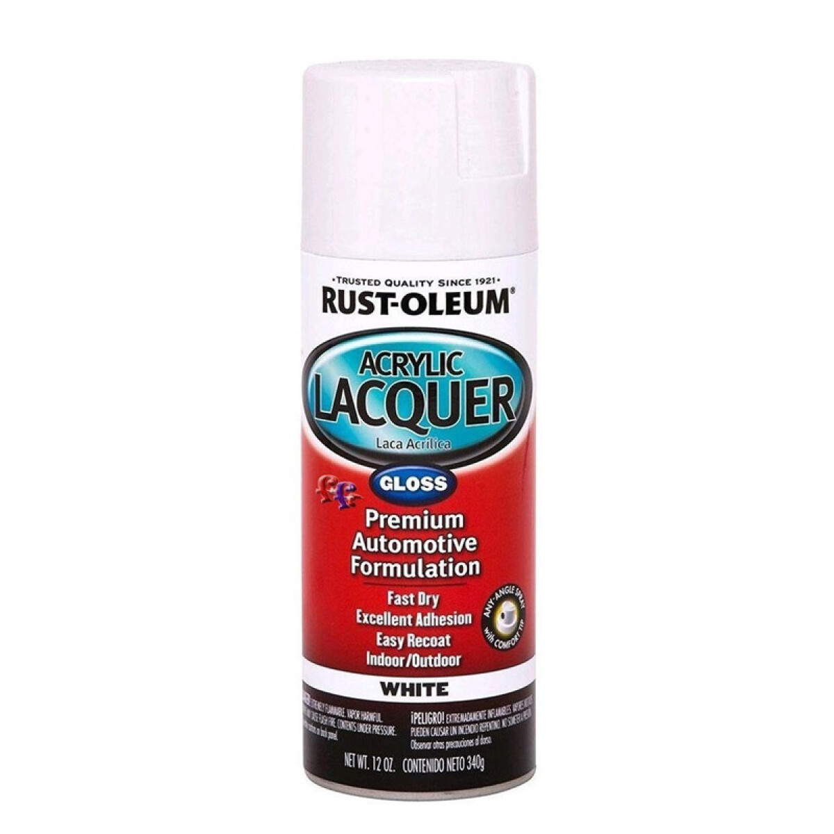 AEROSOL RUST OLEUM AUTOM.LACA ACRILICA BLANCA 340G - N/a 