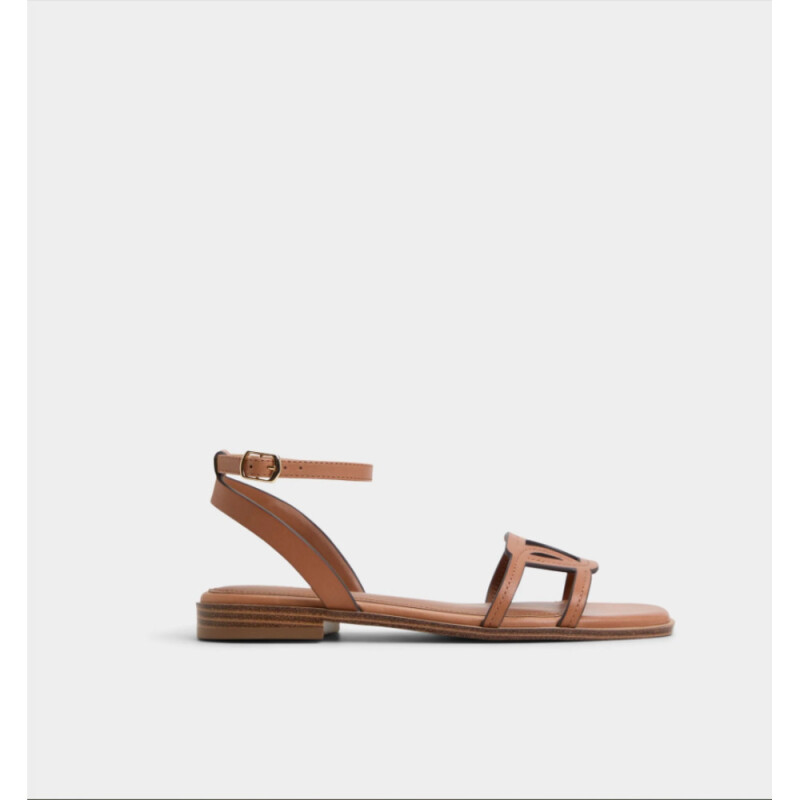 GREENGROVE GOLD LEATHER MEDIUM BROWN