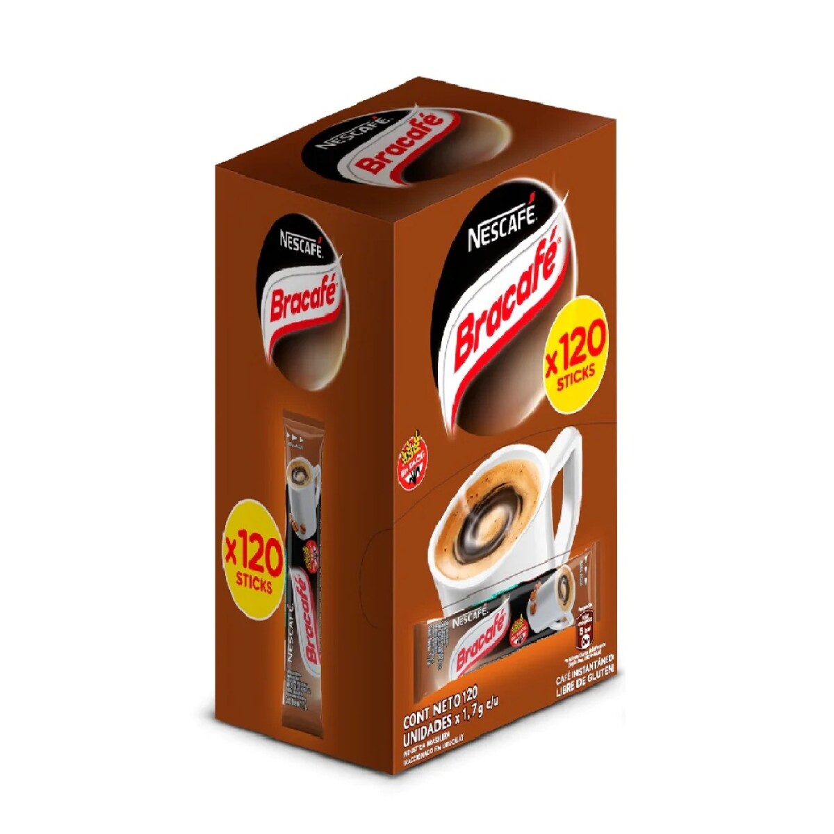 BRACAFE 120U X 1.8G 