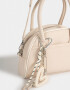 Bowling Cartera Bowling Con Charm - Marron Beige