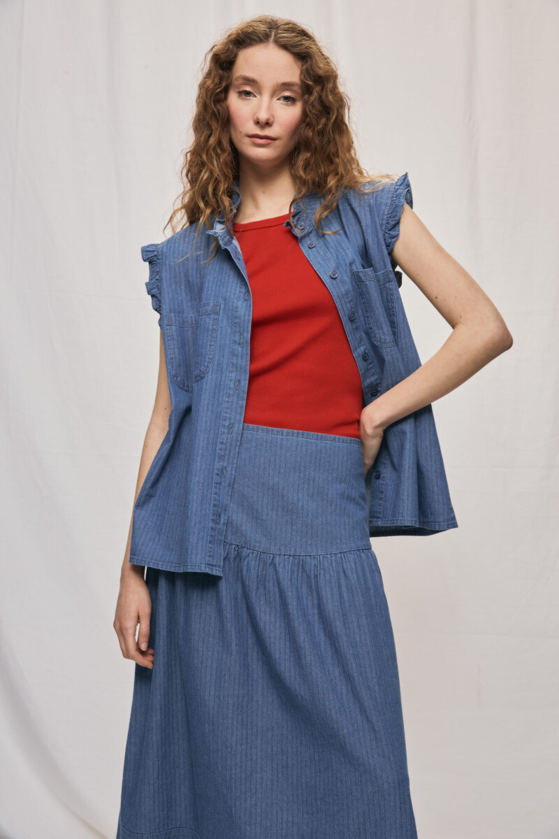 FALDA TAGGY Azul