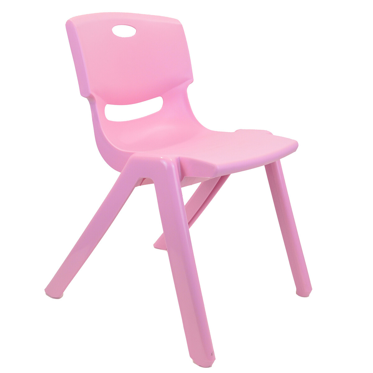 Silla infantil reforzada sin apoya brazos - ROSADA 