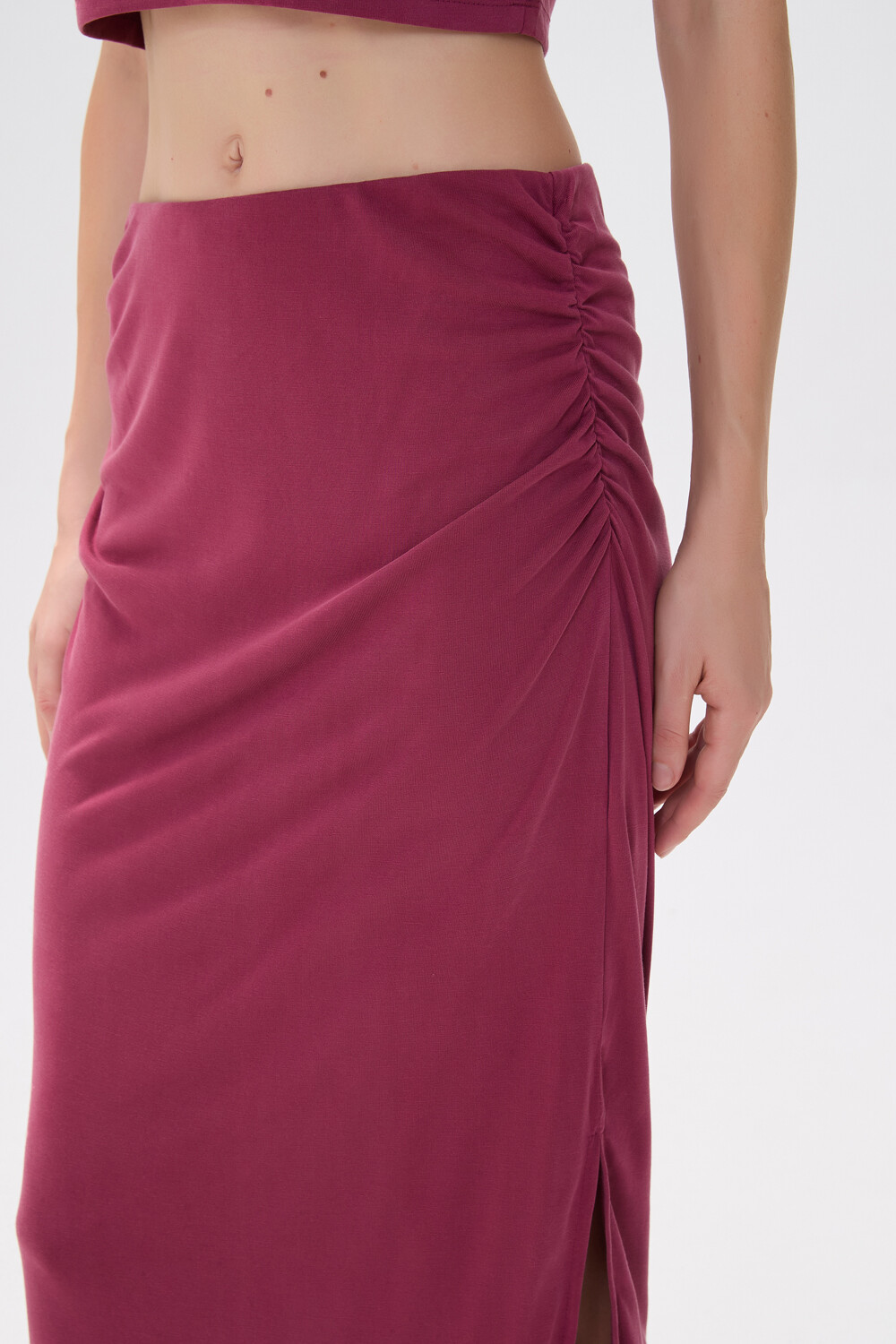 Falda Carien Bordeaux Claro