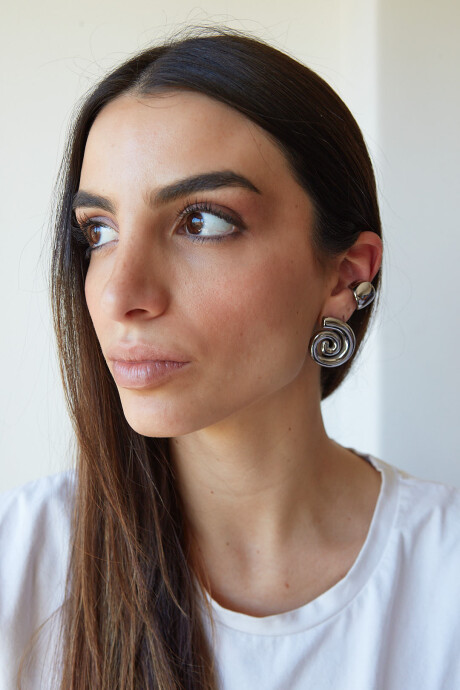 EAR CUFF SPACE SILVER