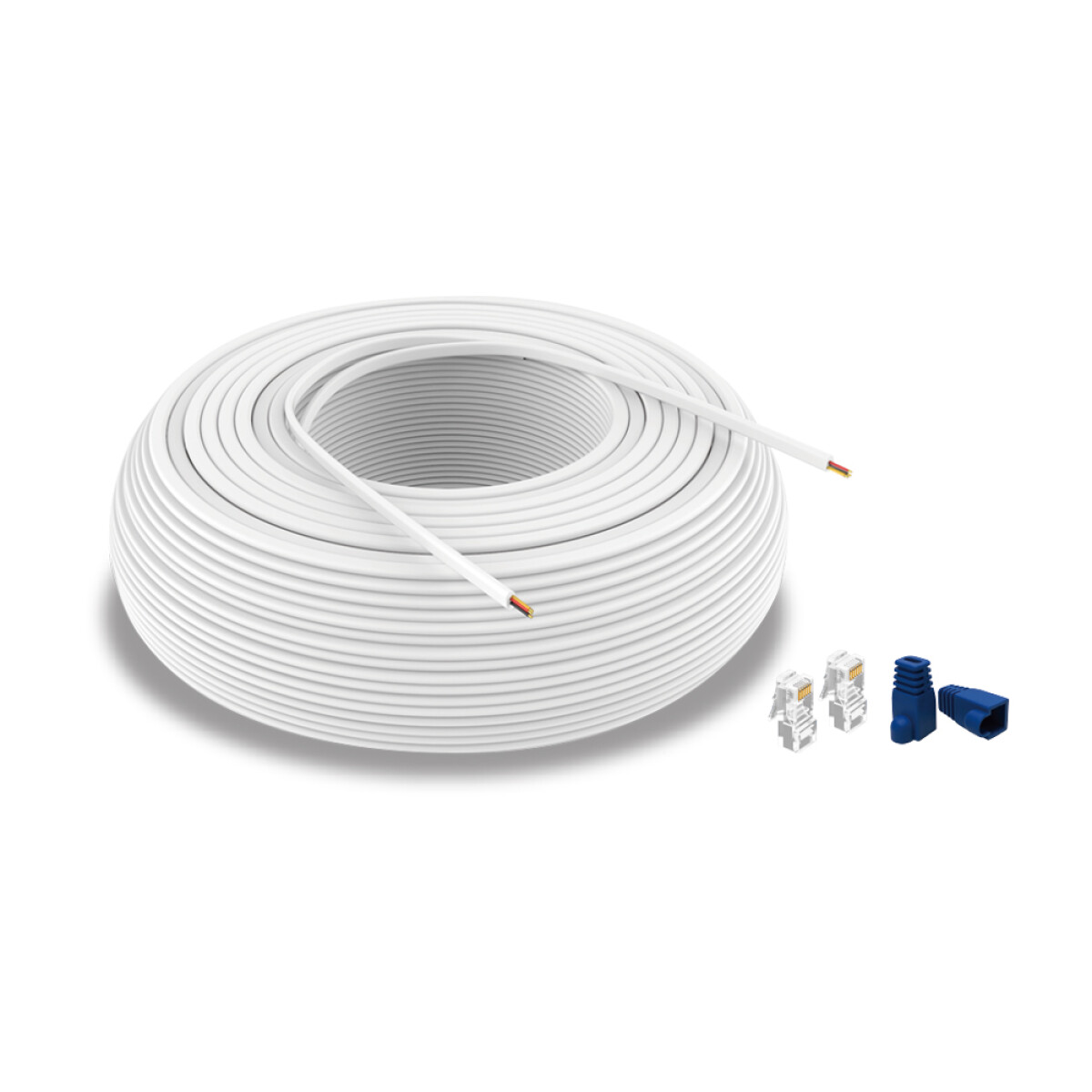 500FT RJ12 CABLE ROLL (ECS-500) 
