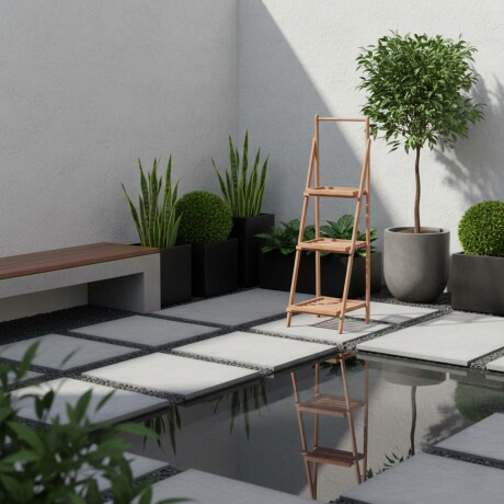 ESTANTERIA EXTERIOR MADERA NATURAL-BEIGE VALENCIA