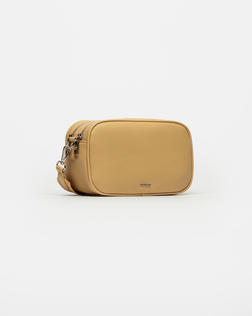 Bandolera Adisa En Efecto Cuero Beige