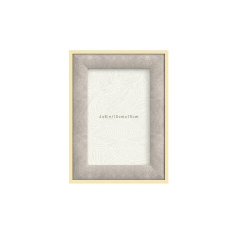 PORTARRETRATO MDF/PS 10x15CM BEIGE PORTARRETRATO MDF/PS 10x15CM BEIGE