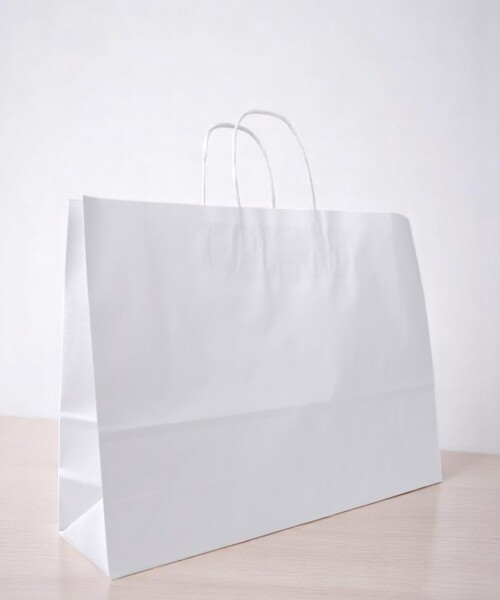 Bolsa lisa luna 43x12x32 cm BLANCO
