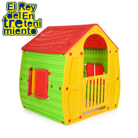 Casita Starplay Casa Infantil Plastico 102x109x90 Stp010561