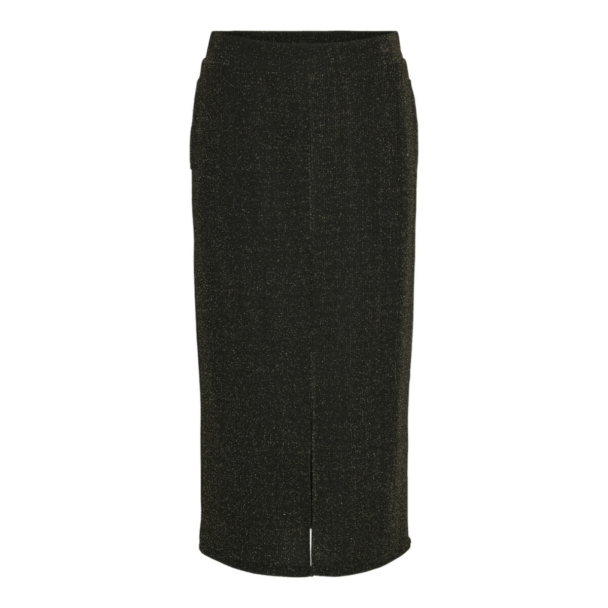 VMRITA HW 7/8 SKIRT JRS BTQ - B-15 1 BLACK w GOLD 