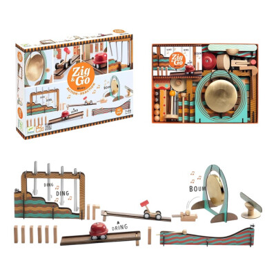 Juego de Mesa Zig & Go 52 Piezas Djeco Juego de Mesa Zig & Go 52 Piezas Djeco