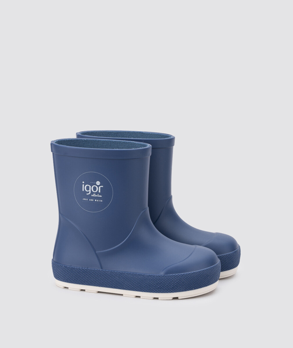 Yogi nautico jeans barefoot - Azul 