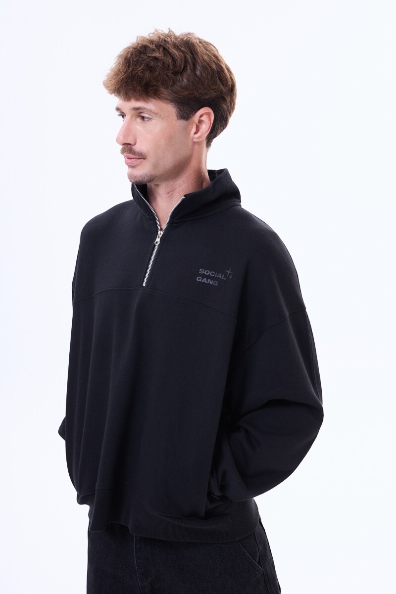 Buzo de felpa Madrid - Negro 