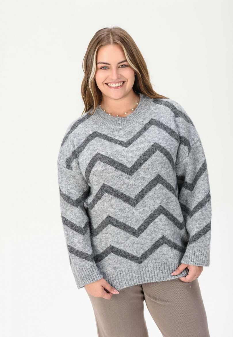 Sweater Horizonte Gris