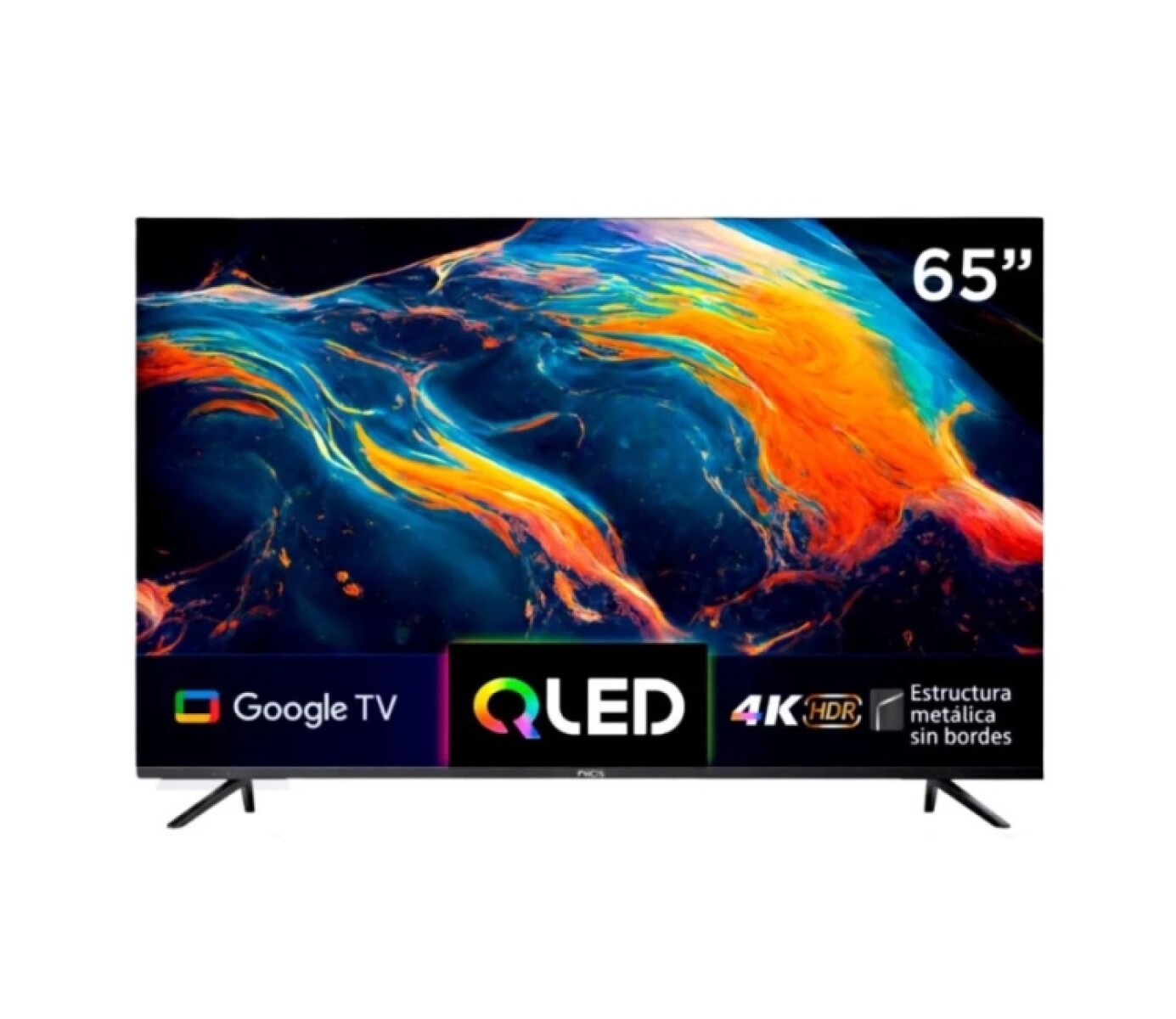 Tv Smart Nic's 65" Qled Google Tv 