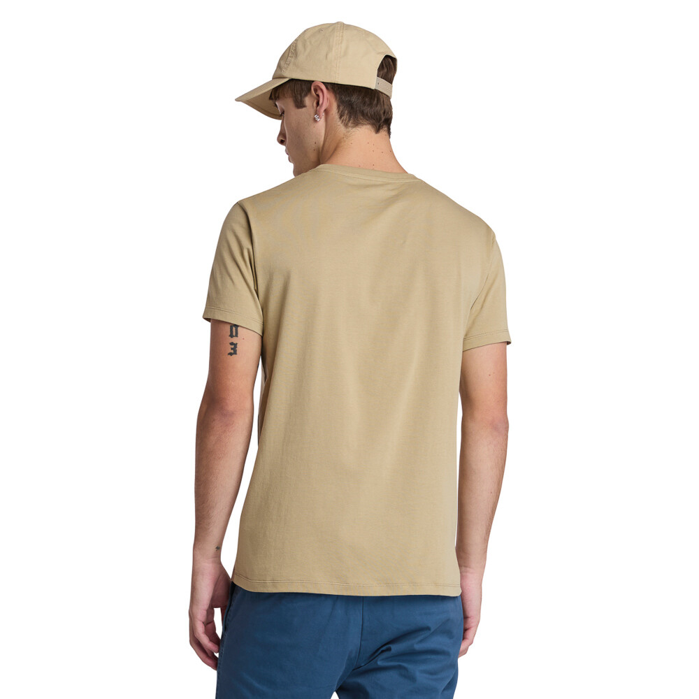 Polo Oyster River Manga Corta Slim Fit Hombre Lemon Pepper
