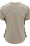 Remera Medio Cierre Oreiro Beige