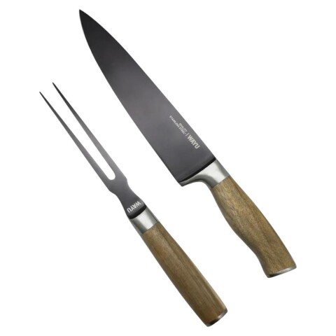 Set De Cuchillo Y Pincho Tenedor Para Asado Wayu Set De Cuchillo Y Pincho Tenedor Para Asado Wayu