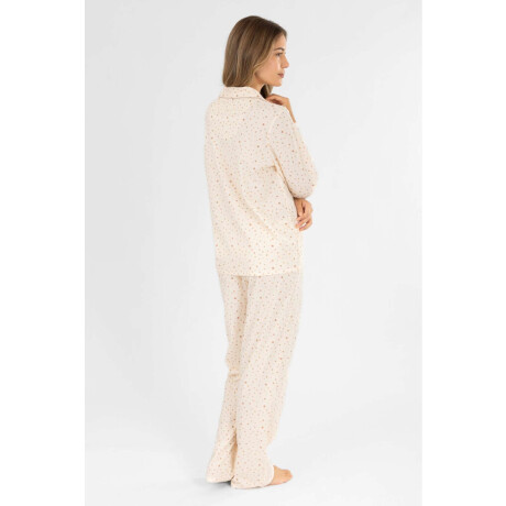 Pijama wincy estrellas Beige
