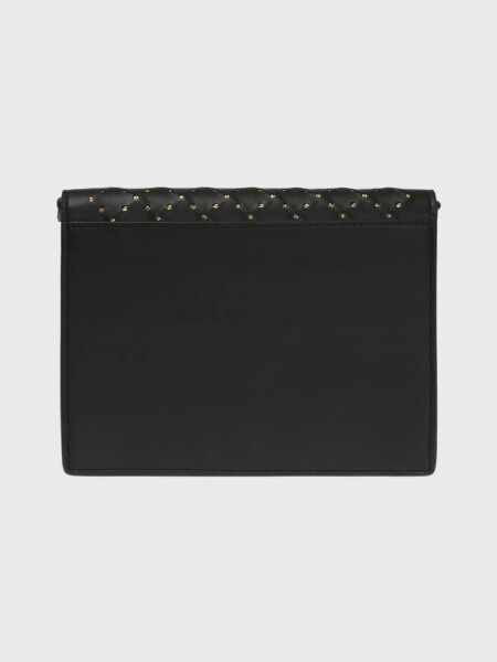 Cartera pequeña con solapa, Bottega Veneta Negro