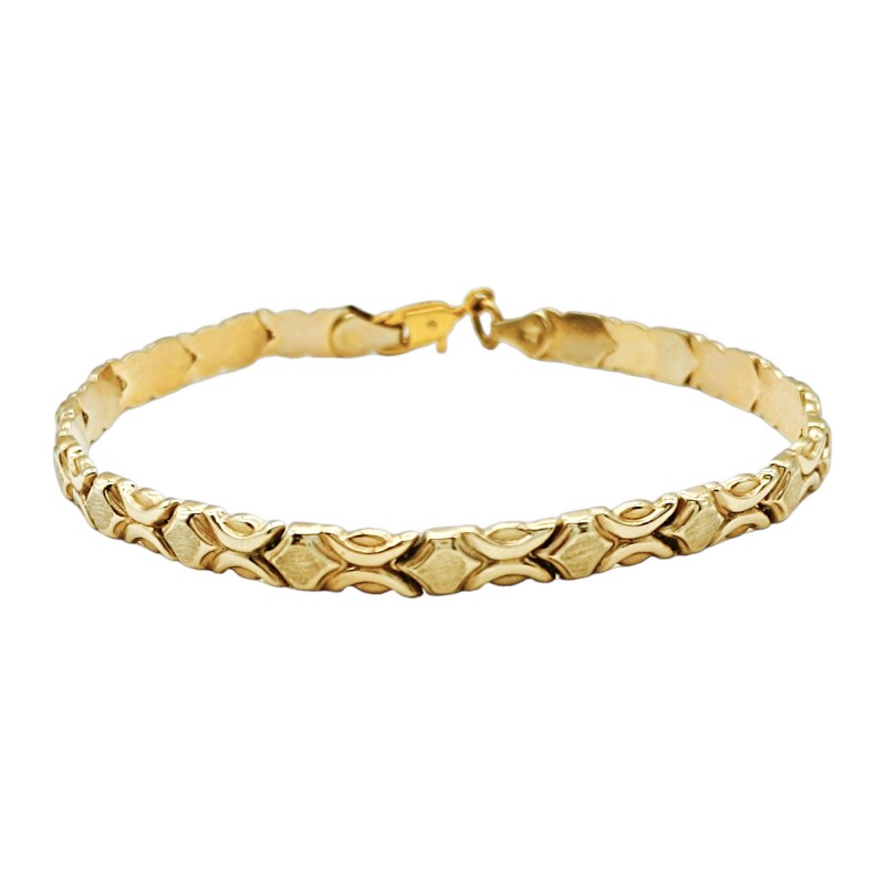 Pulsera Python -Oro bajo-Sin Piedra -PU8078 sinpiedra