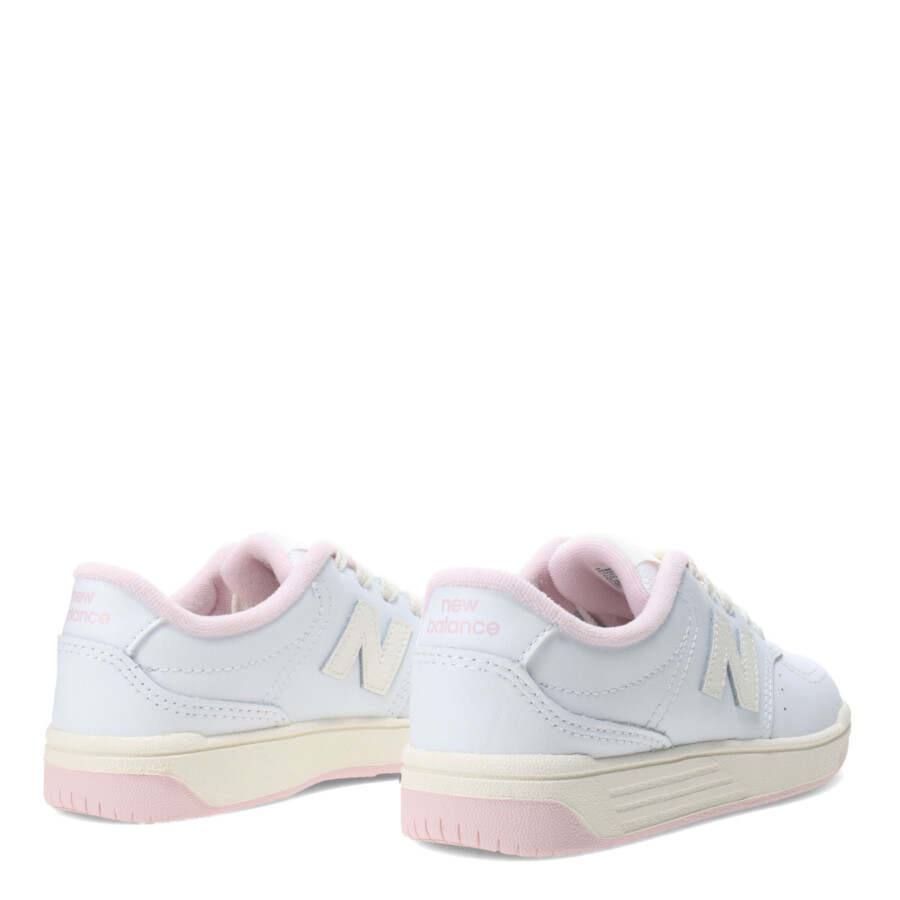 Championes de Niños New Balance Lifestyle Blanco - Natural - Rosado