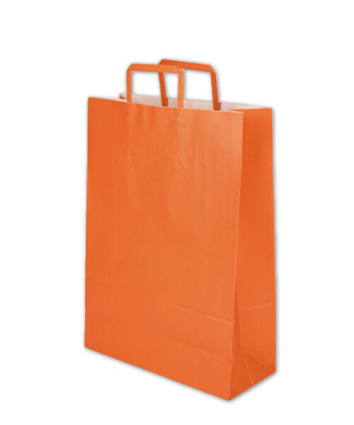 Bolsa lisa acuario 30x12x41 cm NARANJA