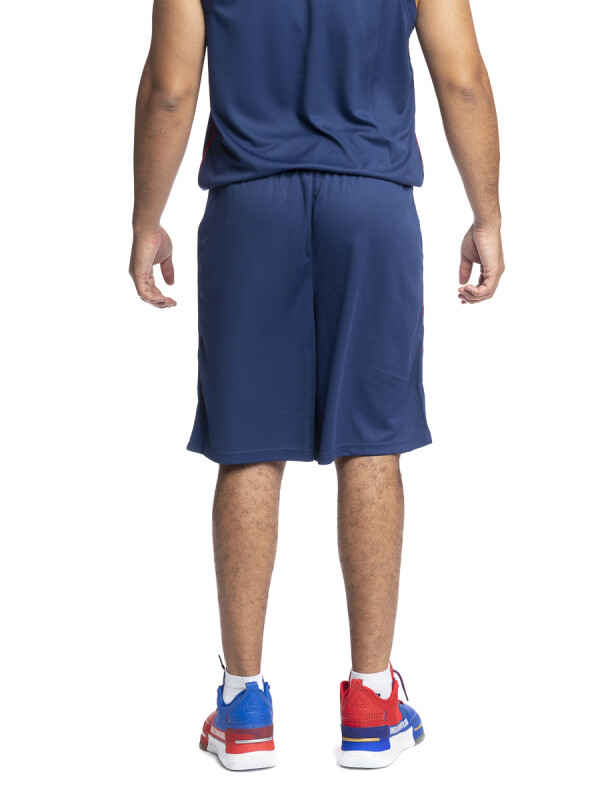 Short Away Basket 2022 Nacional Hombre Azul Marino, Rojo, Blanco