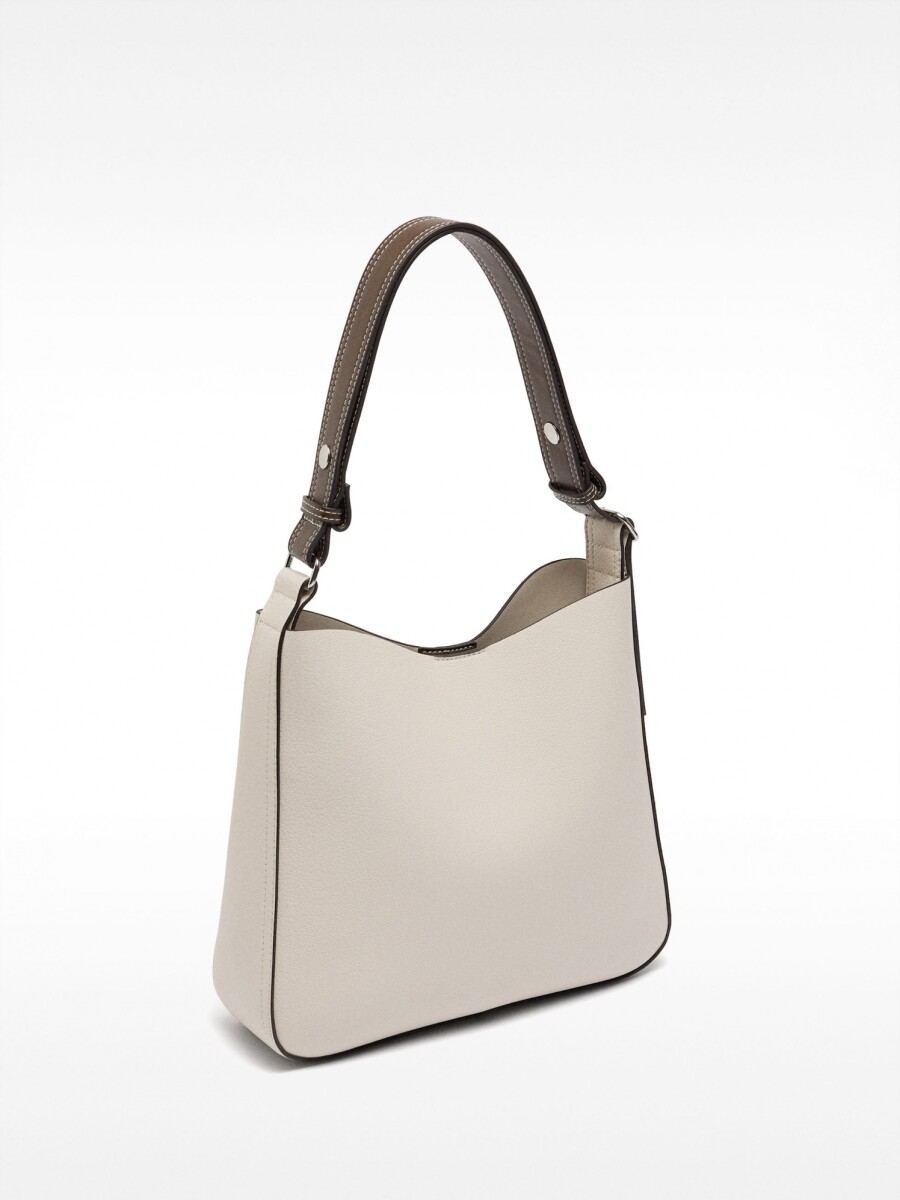 Bolso De Hombro Con Textura crudo