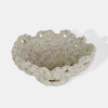BANDEJA CERAMICA BEIGE CL COMB 26X13CM Unica